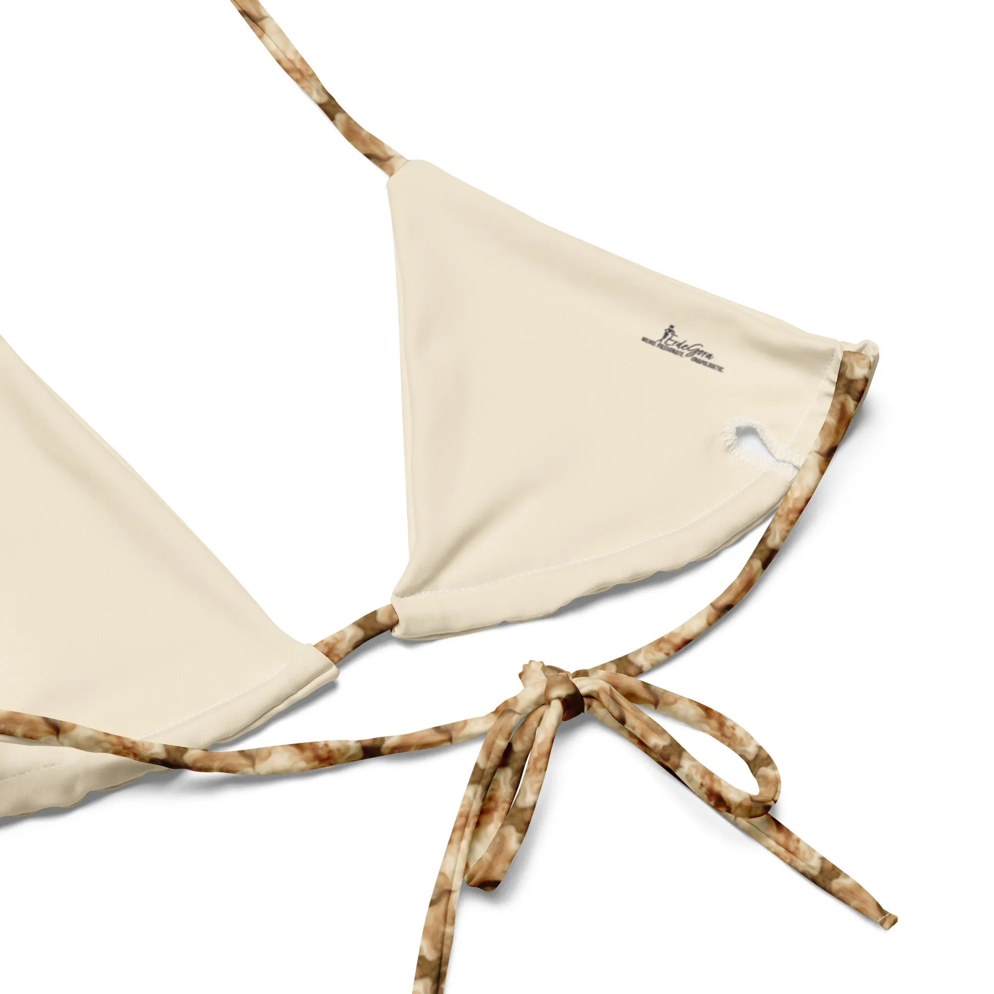 Recycled String Bikini Desert Mirage