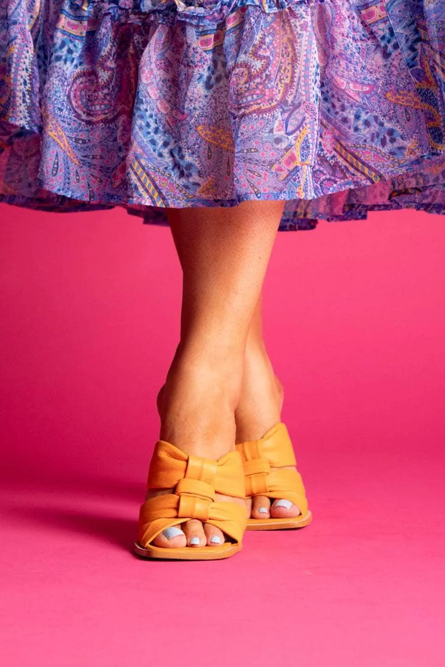Rochelle Heel Orange