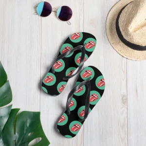 Tongue Out Flip-Flops