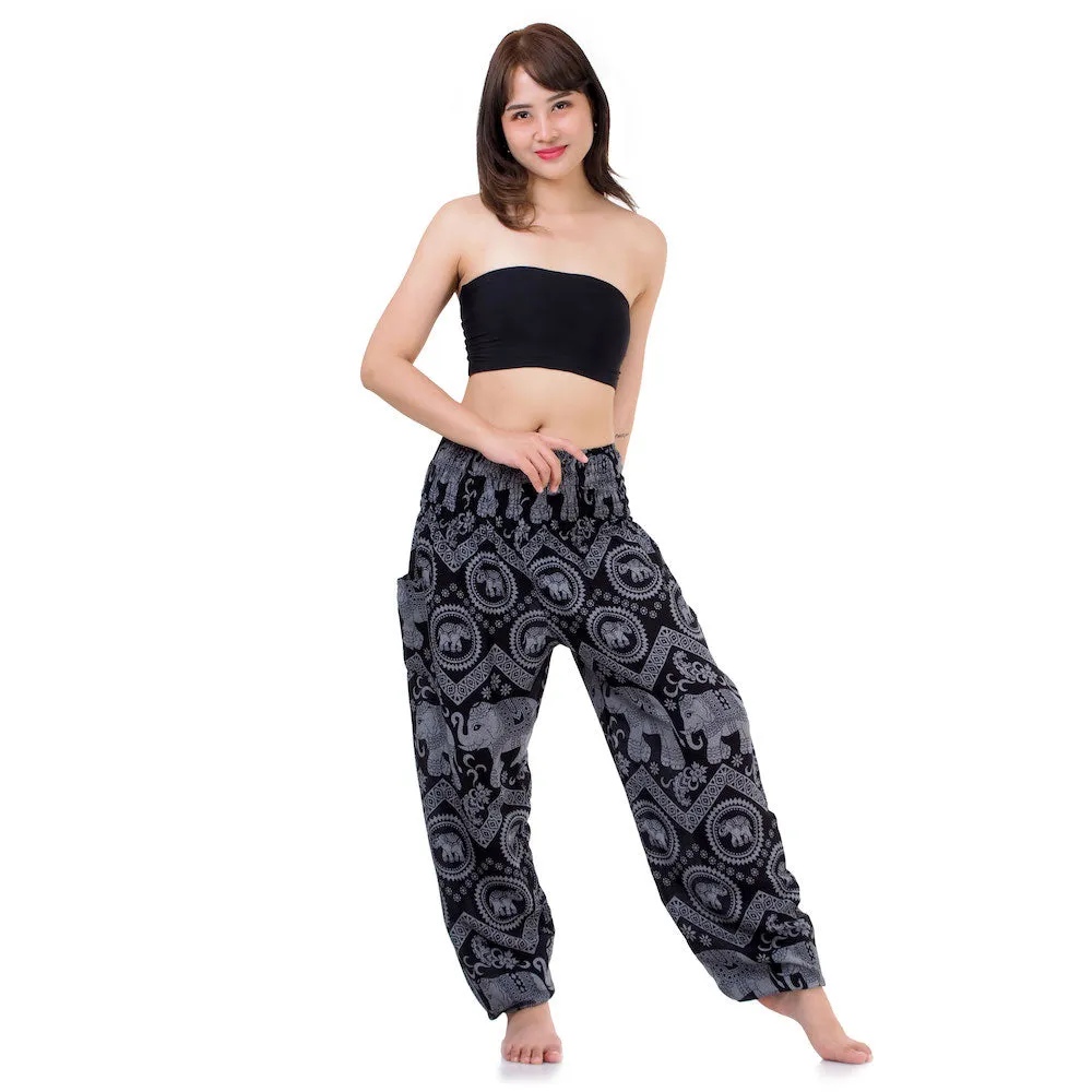 Women's Elephant Harem Pants Blue Chang