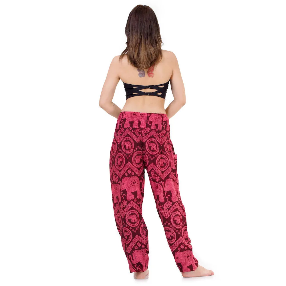 Women's Elephant Harem Pants Blue Chang