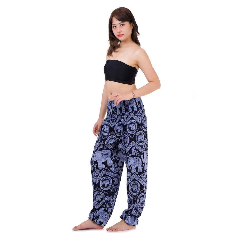 Women's Elephant Harem Pants Blue Chang