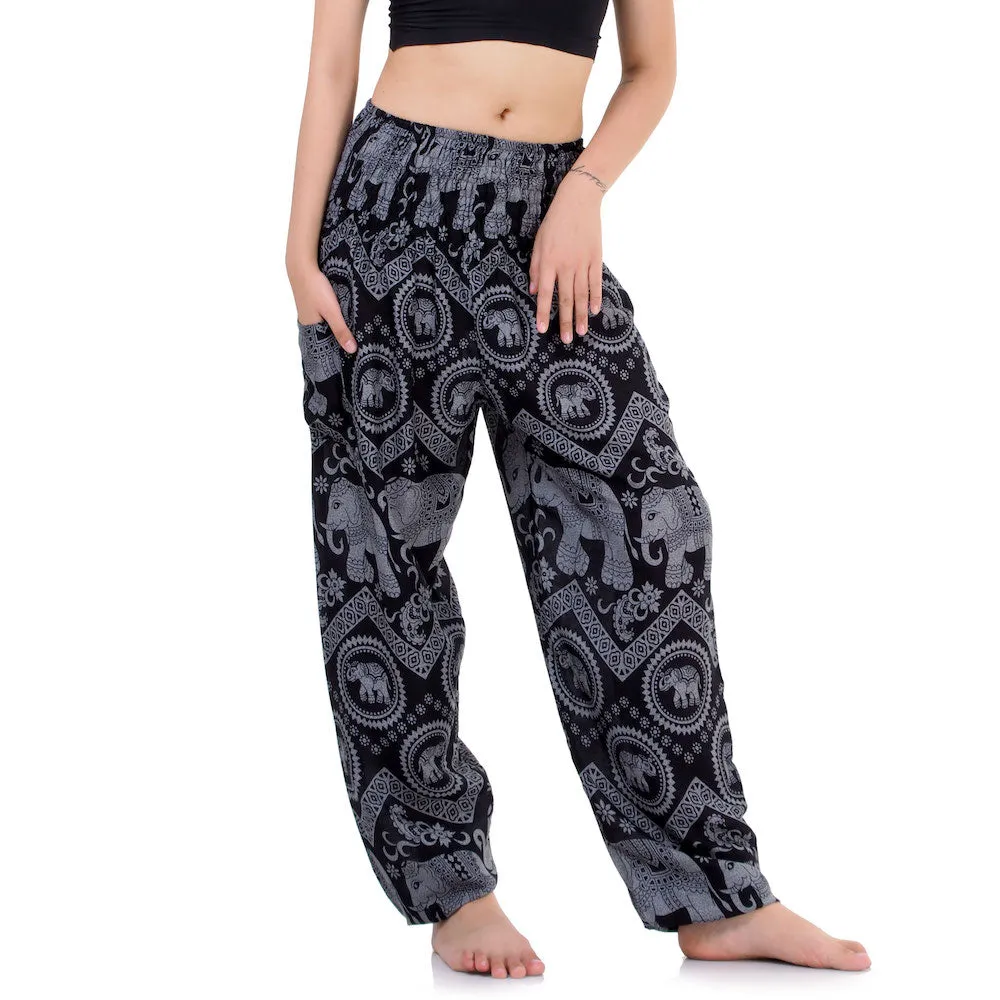 Women's Elephant Harem Pants Blue Chang