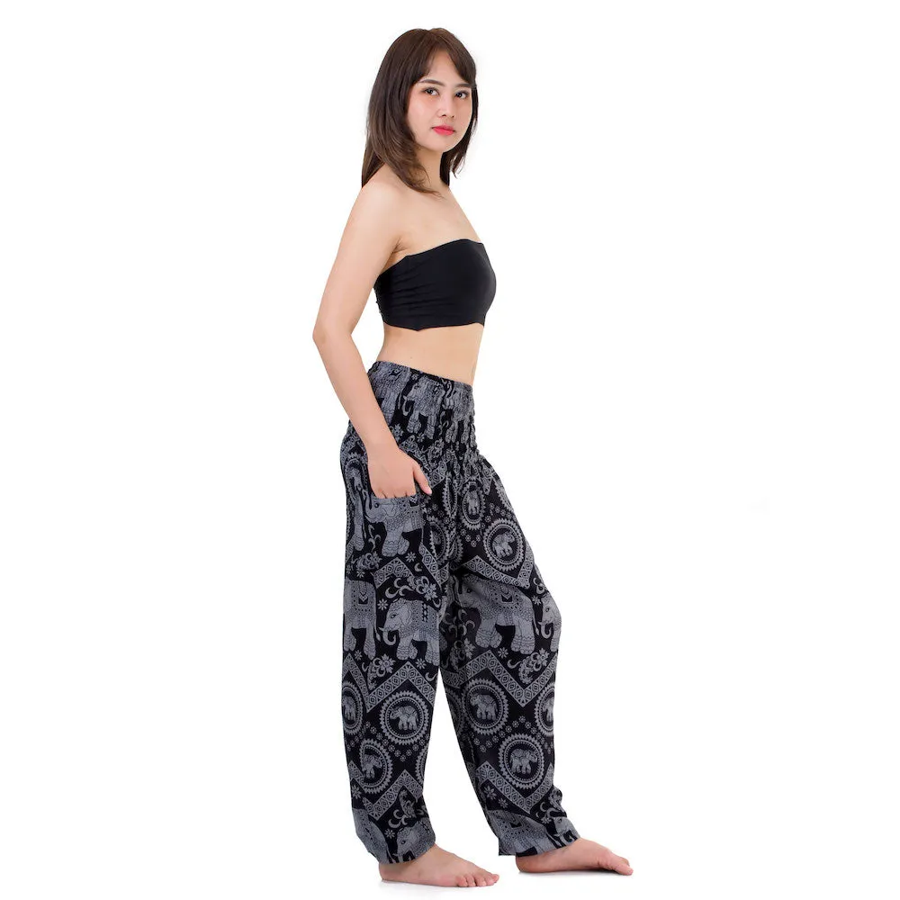 Women's Elephant Harem Pants Blue Chang