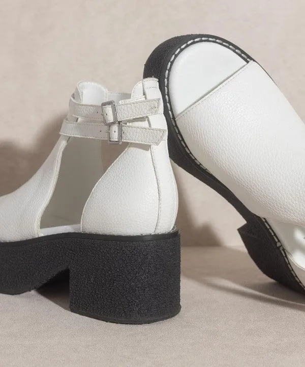 Womens Shoes Style No. Elizabeth - Platform Strapped Sandal