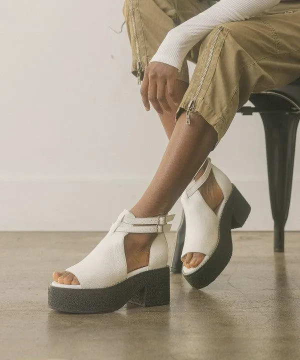 Womens Shoes Style No. Elizabeth - Platform Strapped Sandal