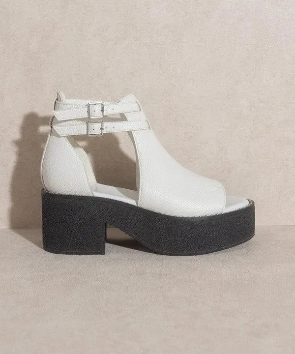 Womens Shoes Style No. Elizabeth - Platform Strapped Sandal